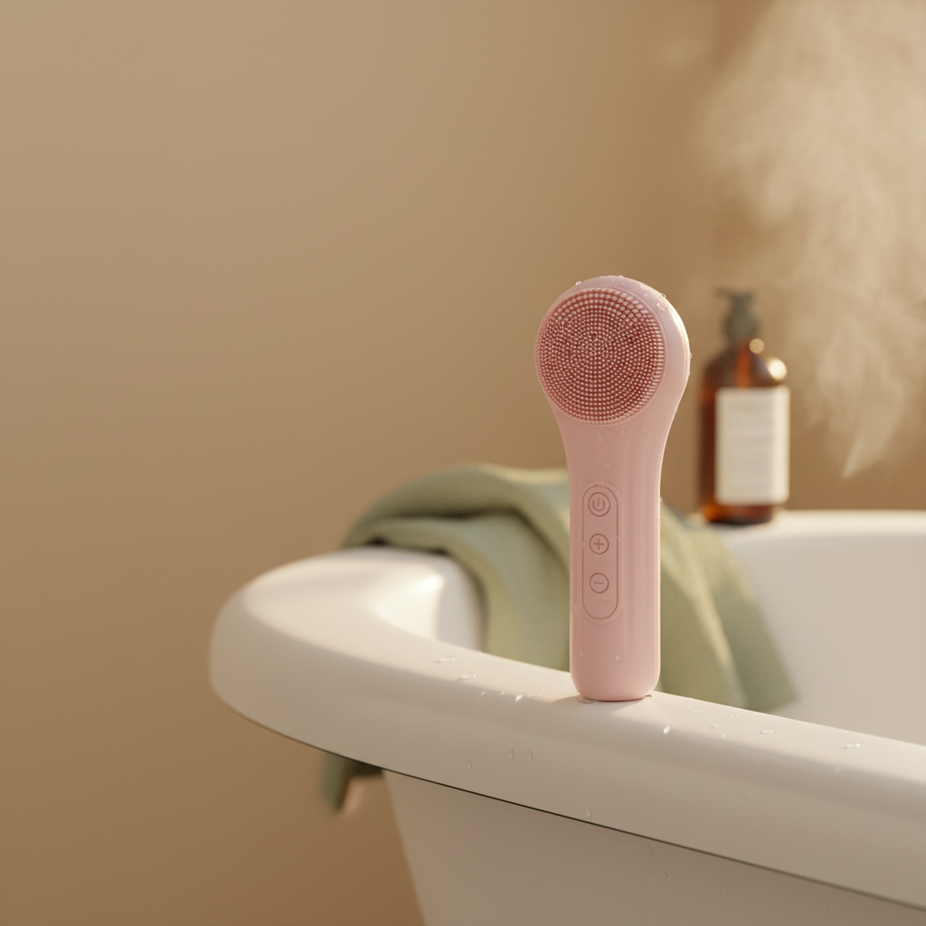 Dans une vraie salle de bain